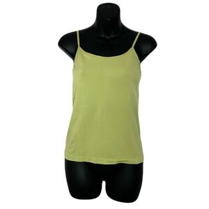 Moschino Lime Green Stretchy Camisole Top